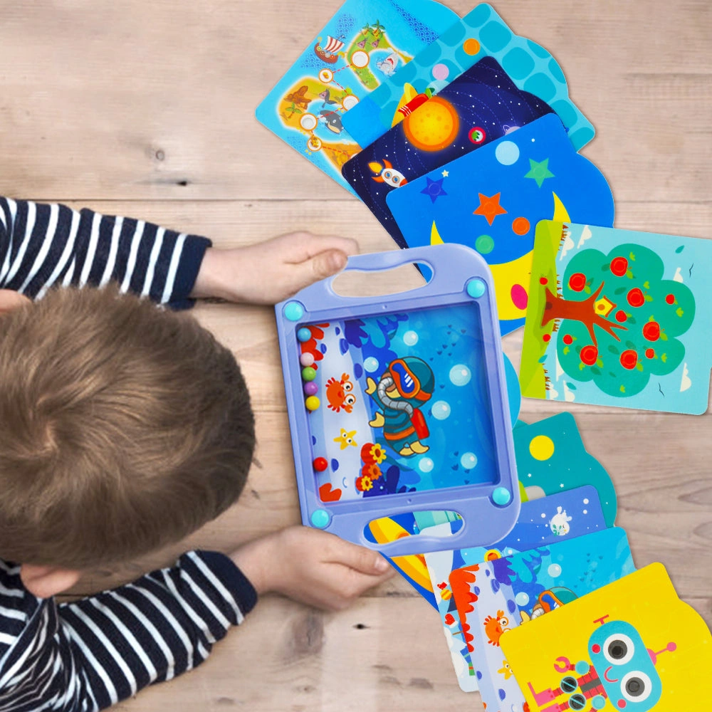 GizmoVine's Brain-Boosting Labyrinth: Balance Ball Fun & STEM Learning for Kids with 10 Scenes!